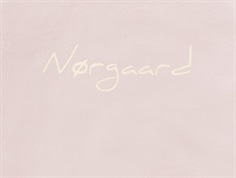 Mads Nørgaard logoprint på Lyserød sweatshirt fra Mads Nørgaard heavenly pink 204741 9586